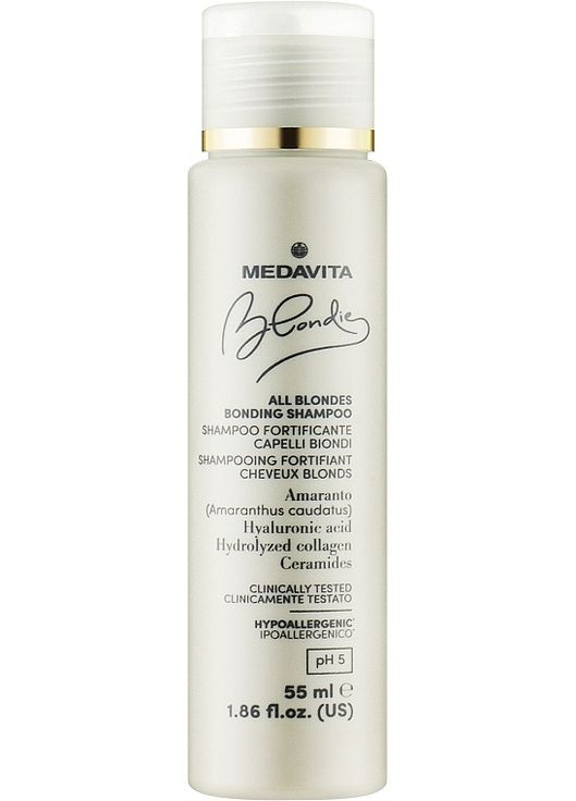 Шампунь для холодних відтінків блонду Blondie Ice Blonde Enhancing Shampoo 250ml (1176388-188900) Medavita (368865853)