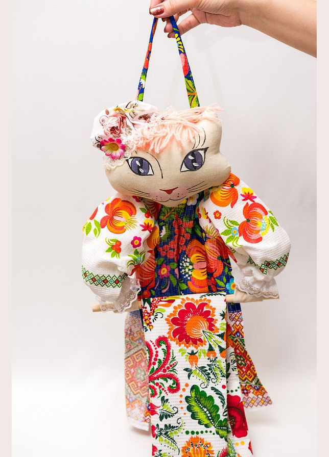 Кот держатель для полотенец. No Brand (336960414)