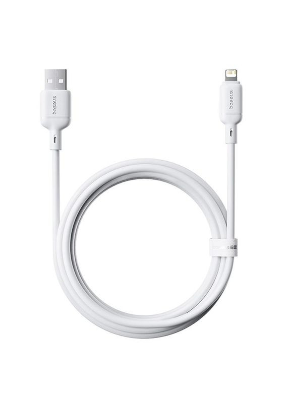 Зарядний кабель USB-Lightning для iPhone / Провід шнур юсб лайтнінг для зарядки айфона Apple пристроїв 2м Baseus (367113910)