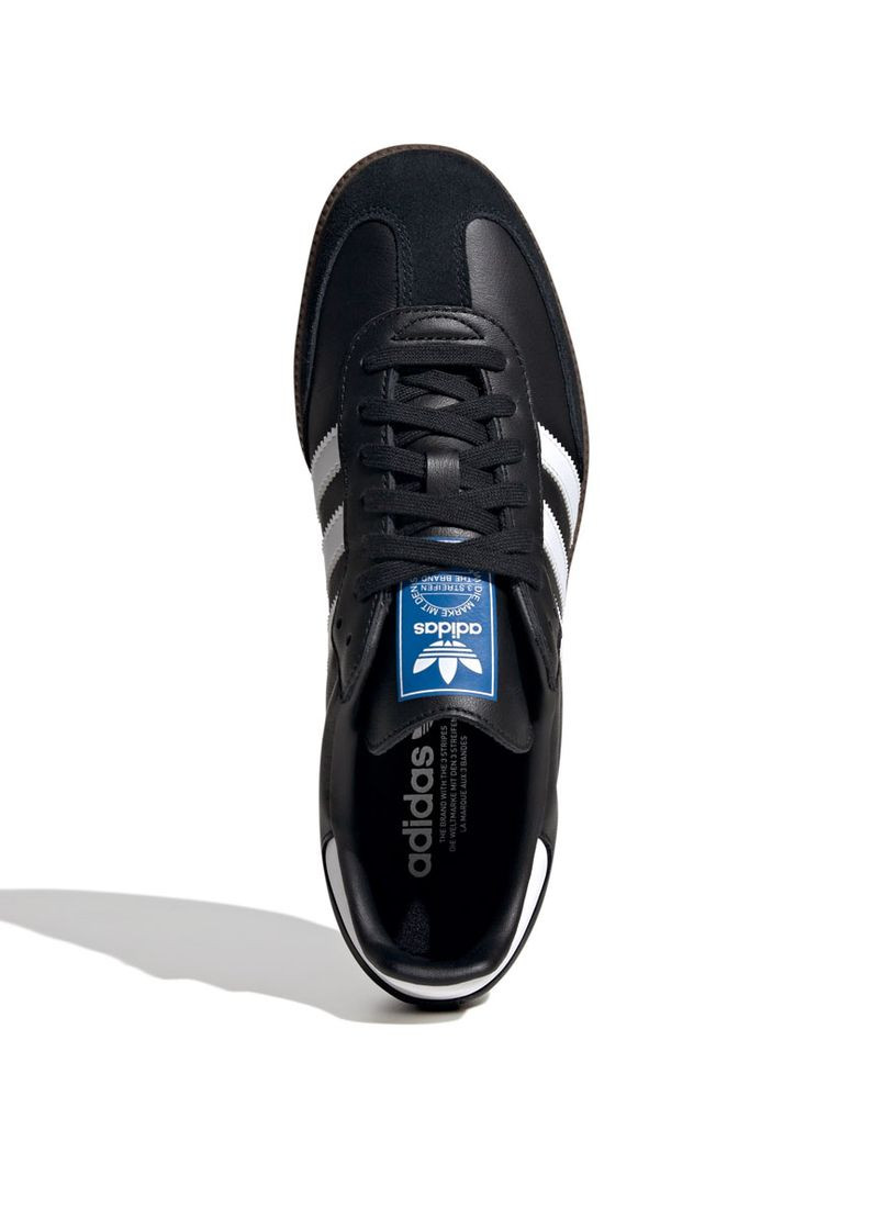 Черные мужские кеды b75807 черный кожа adidas