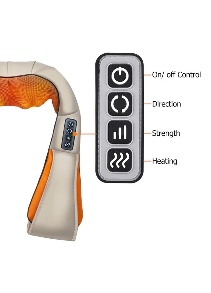 Массажер роликовый для шеи и спины Massager of Neck Kneading (399205916)