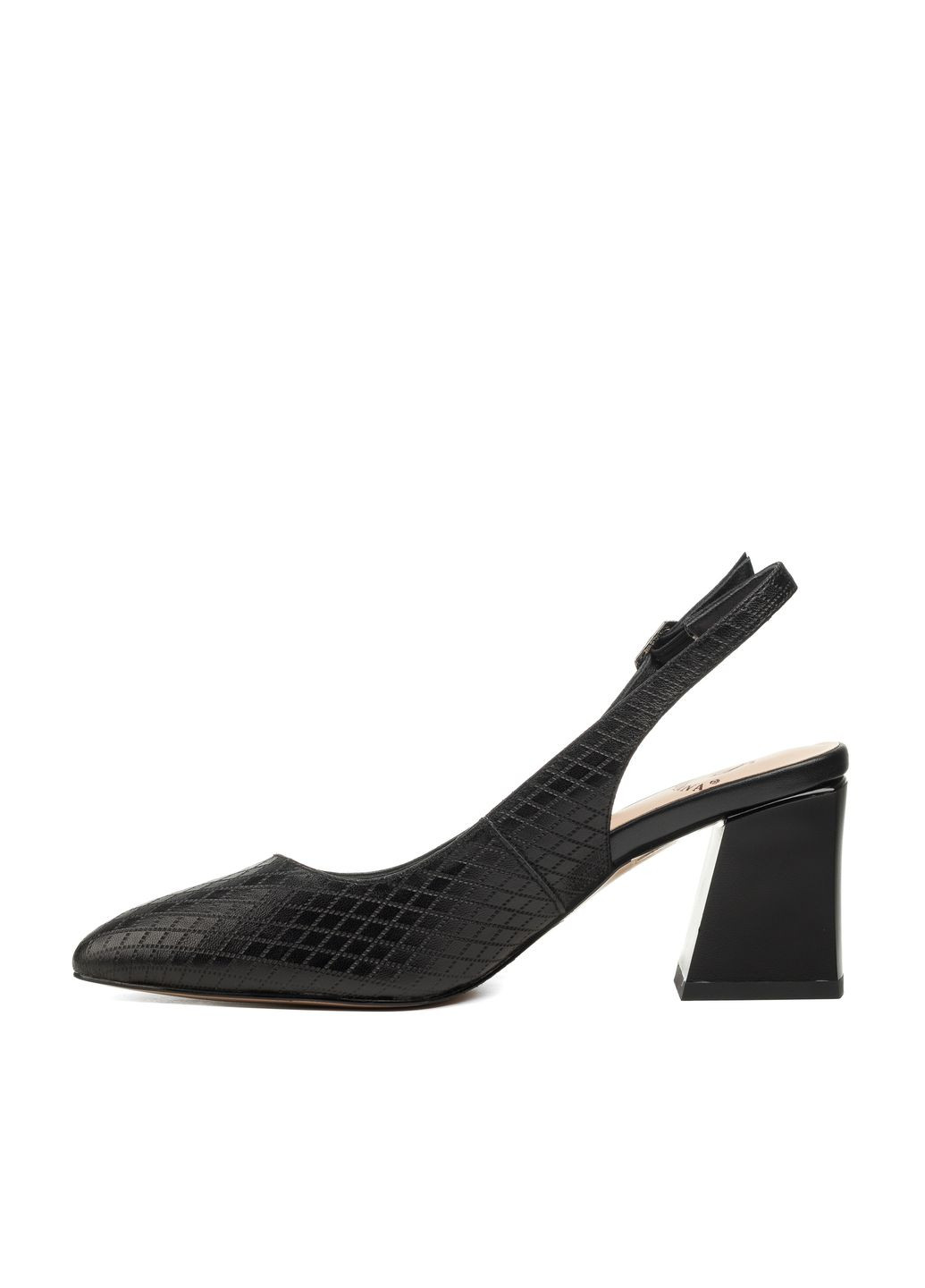 Черные босоножки (1382л) Sufinna