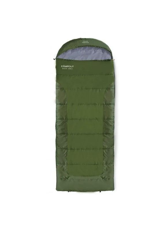 Спальный мешок Campout Beech XL (4/-1°C) 190 см - Right Zip, Khaki No Brand (370847638)