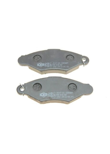 Комплект гальмівних колодок (дискових) 181217-203 No Brand (340412876)