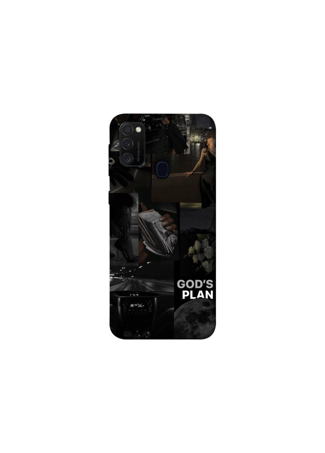 Чехол на Samsung Galaxy M21 God's plan Frontalka (355332324)