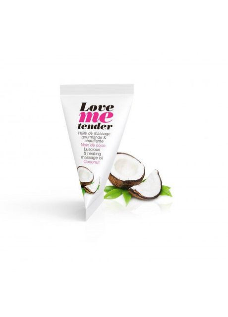 Разогревающее массажное масло Love To Love LOVE ME TENDER Coconut (10 мл) без парабенов No Brand (303911211)