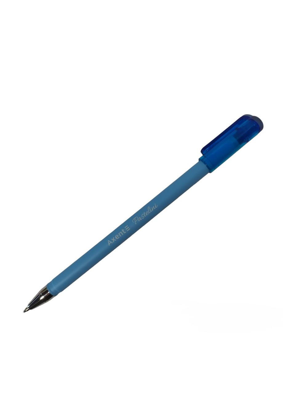 Ручка кулькова синя 0,7 мм, Pastelini Blu Axent (290416945)