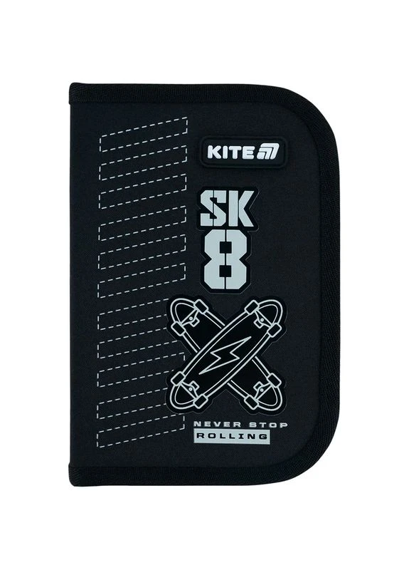 Пенал 1 від., 2 відв., без наповнення 622 Skate Kite (402868592)