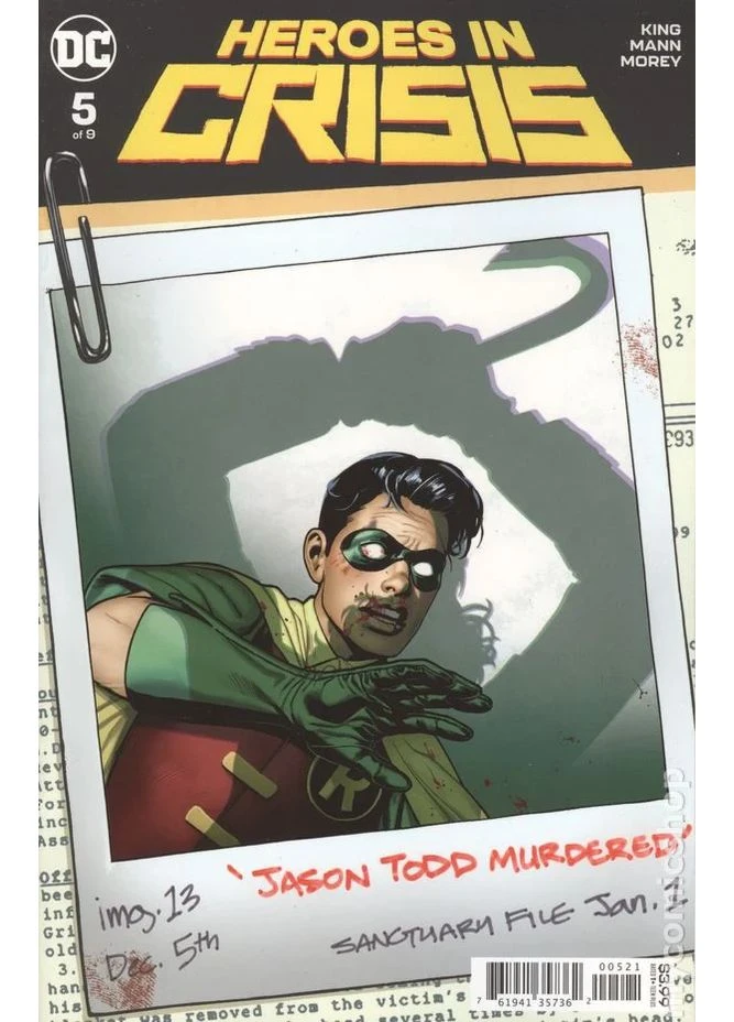 Heroes in Crisis (2018 ) #5B DC (393425196)