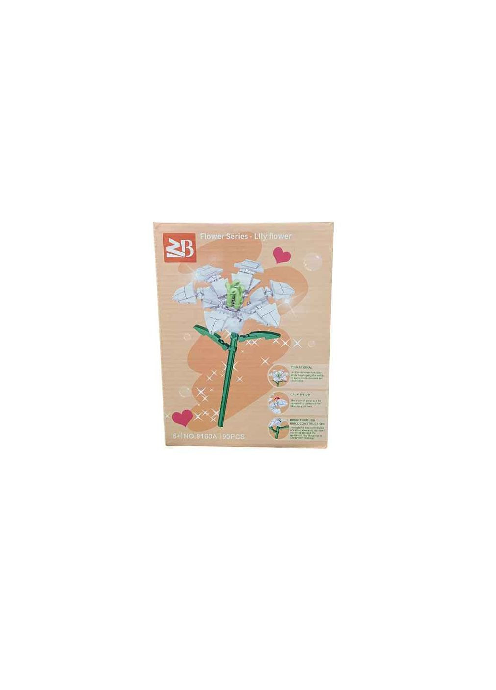 Конструктор квітка 80 9119 Lily Flowers Metr (365292491)