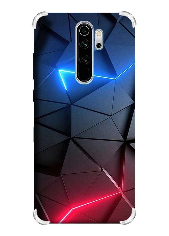 Чохол з потовщеними кутами на Xiaomi Redmi Note 8 Pro:: Рельєфний фон (принт 36) Creative (360696191)