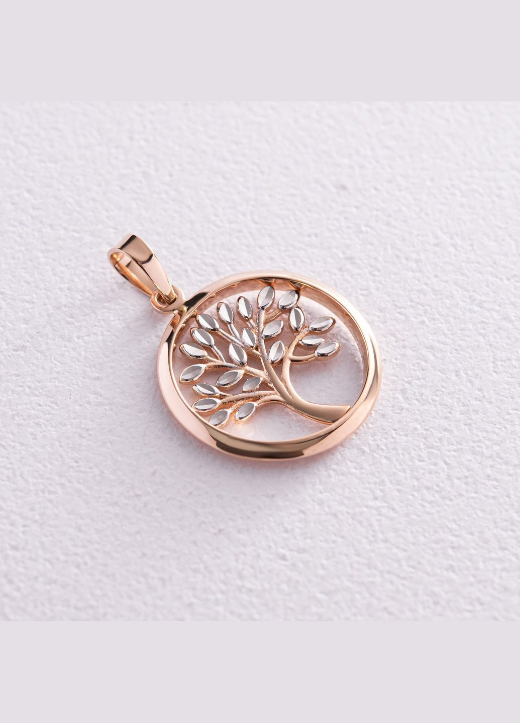 Золота підвіска Дерево життя п03754 Oniks (315399241)