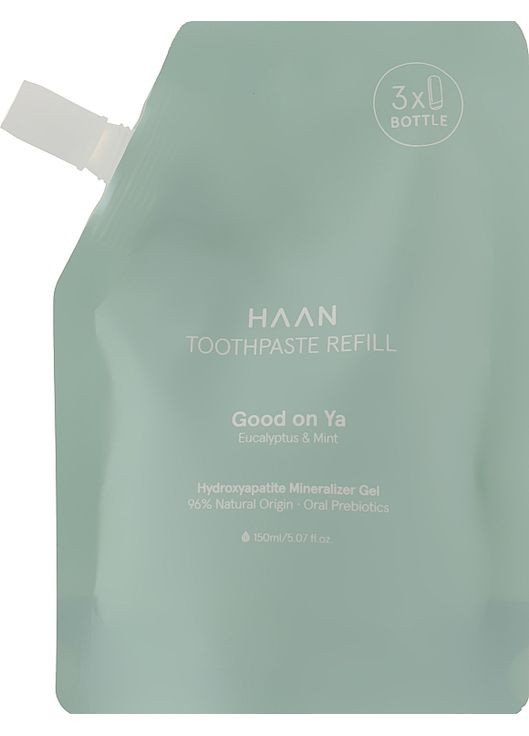Зубная паста "Эвкалипт и мята" Good On Ya Eucaliptus & Mint Refill (сменный блок) 150ml (1008511-66347) Haan (368617003)