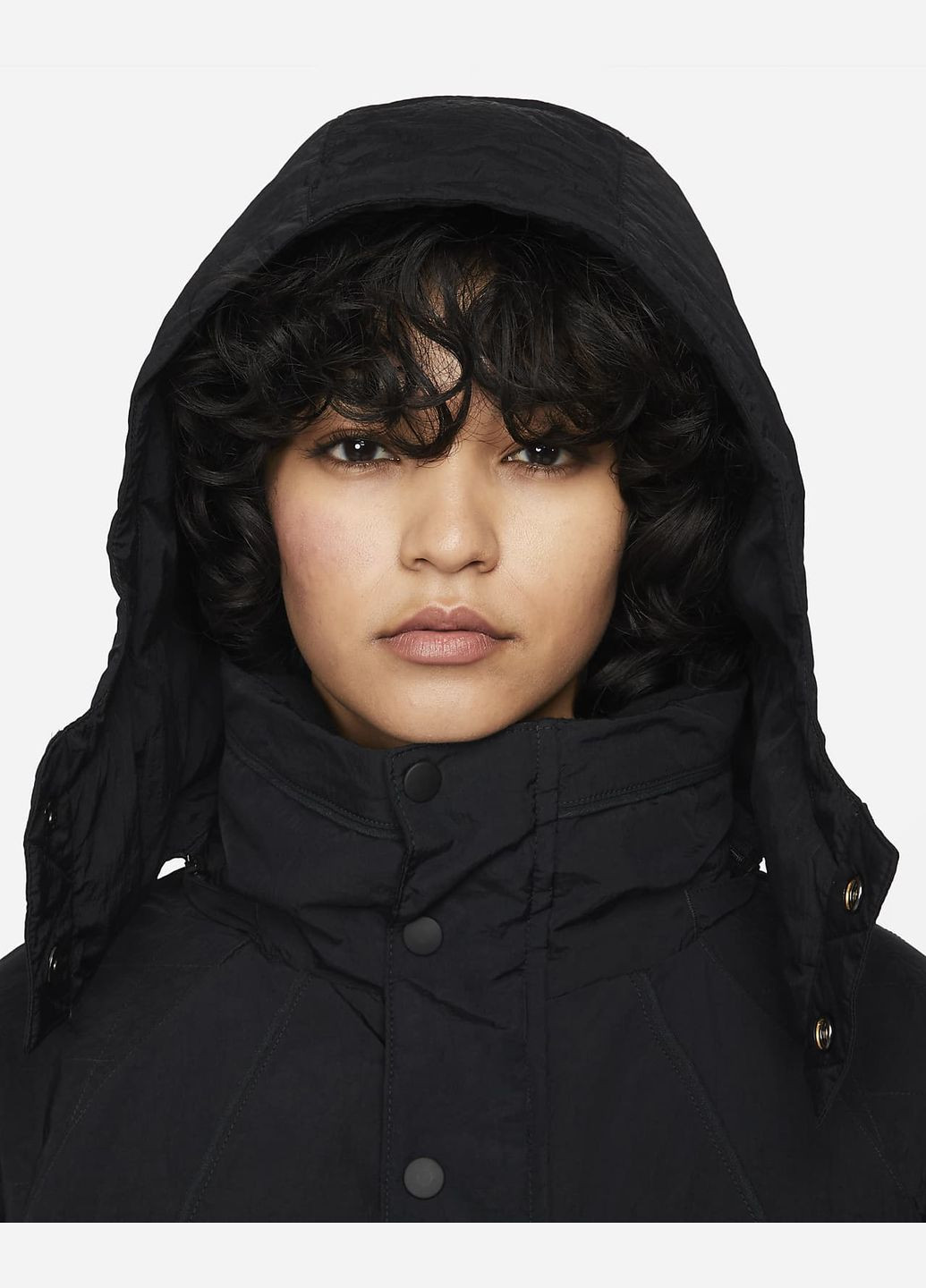 Черная зимняя куртка женская essentials down parka jacket (dh0781-010) Jordan