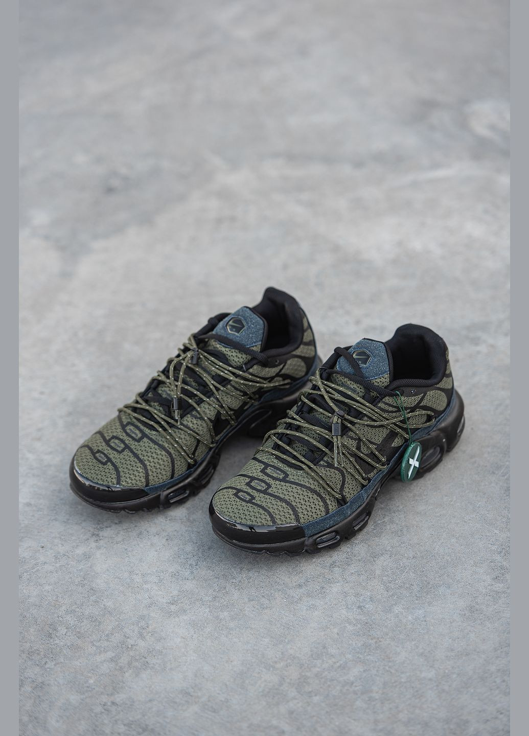 Хакі Осінні кросівки чоловічі Nike Air Max TN