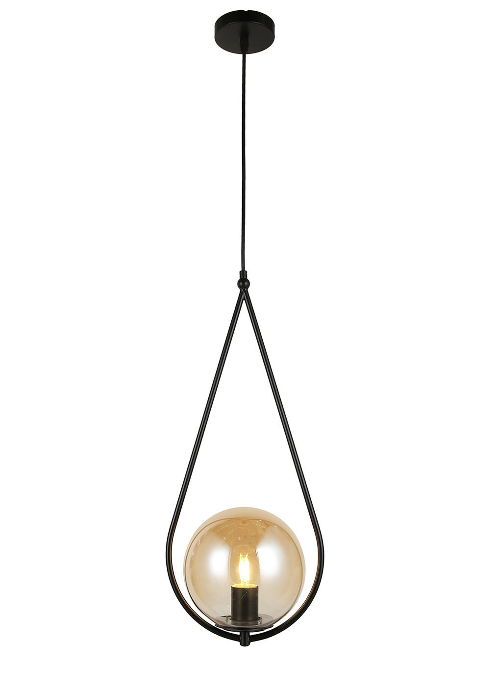 Підвісний світильник 9163725-1 BK+BR (LVS3479) Levistella (305758750)