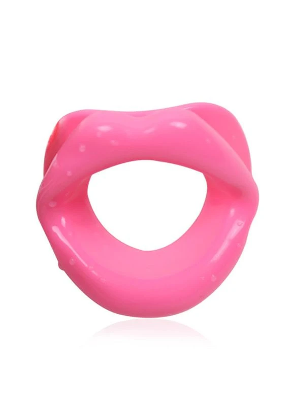 Кляп силиконовые губы без ремней бдсм Lips Gag 4 см диаметр внутренний No Brand (303889329)