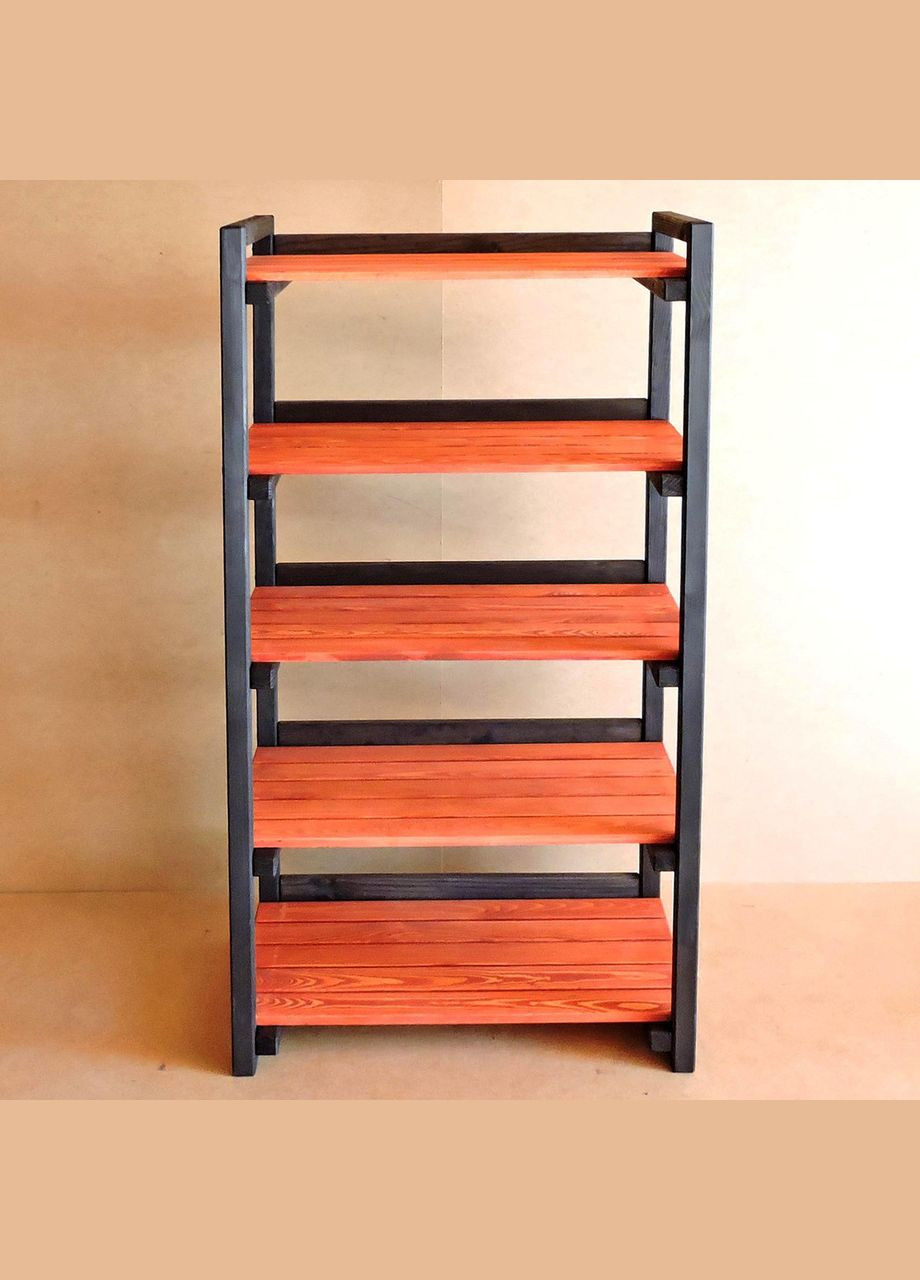 Стелаж кухонний з дерева Фанбім 5 венге-корал (СТА-51131214) No Brand (327860017)