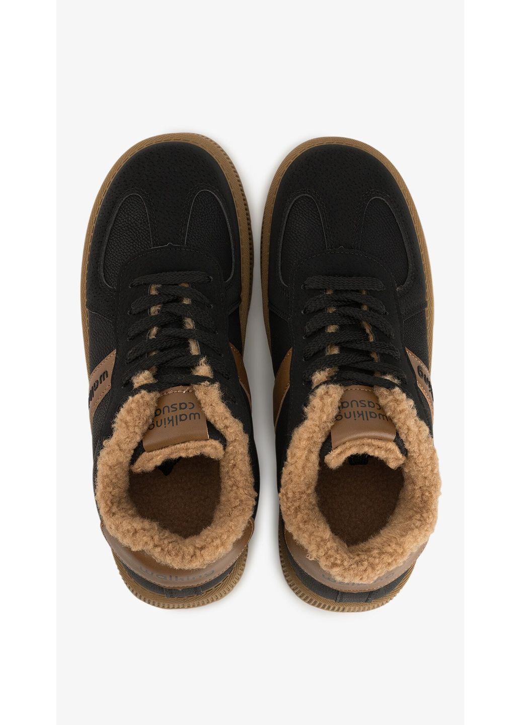 Цветные кроссовки женские cl-5108 черно-коричневый shop (2000999348013) Gipanis