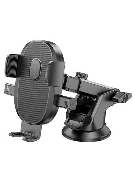 Крепление для телефона BH93 Grand one-button car holder(center console) чорный Borofone (371632197)