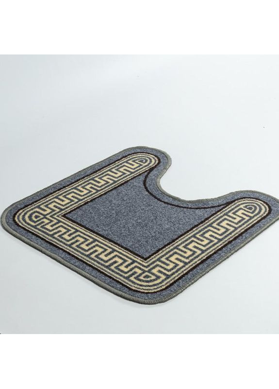 Набір ковриків у ванну кімнату Taba 222-2 57х90 та 57х60 см сірий No Brand (364969181)