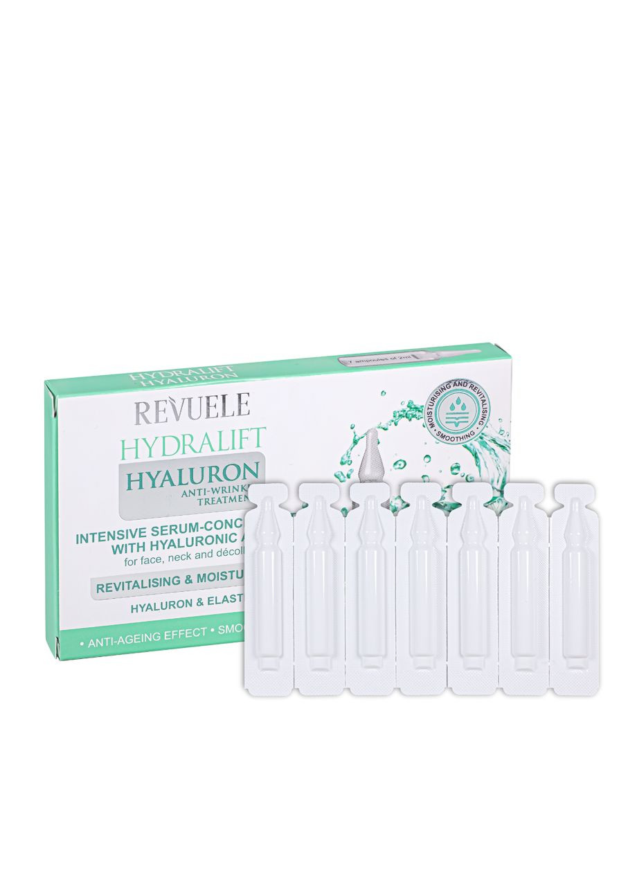 Сироватка для обличчя Hydralift Hyaluron Anti-Wrinkle Treatment 7х2 мл REVUELE (358222751)