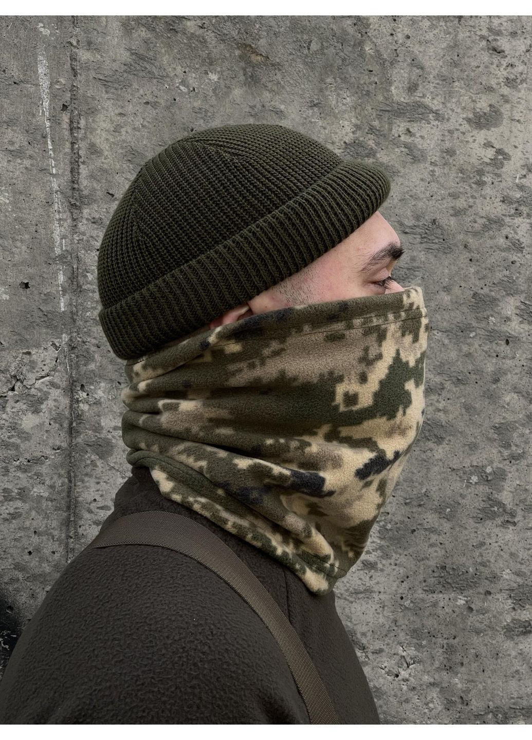 Баф флісовий теплий піксель Intruder Баф-фліс (369900465)