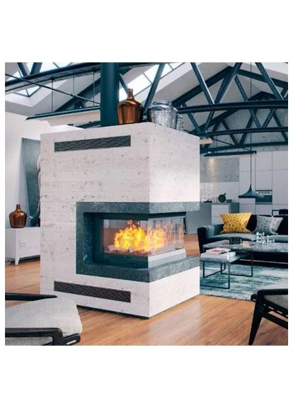Вентиляційна решітка LOFT 650x60 мм, чорна Darco (387172296)