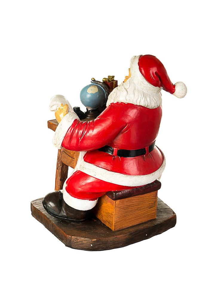 Фигурка Санта пишет письмо 26х15х17 см. 002UW Lefard (299387679)