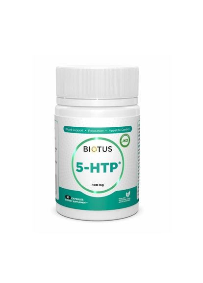 5HTP (5-гідрокситриптофан), 5-HTP,, 30 капсул (BIO-530968) Biotus (266039093)