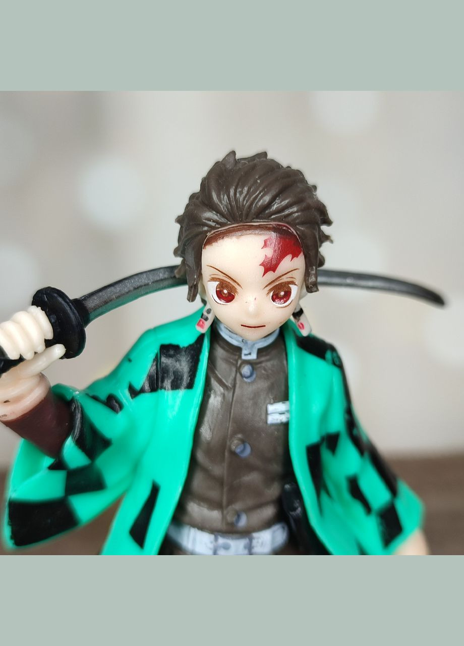 Фигурка - статуэтка на подставке "Танджиро Камадо. Истребитель демонов. Demon Slayer" SureGeek (325691434)