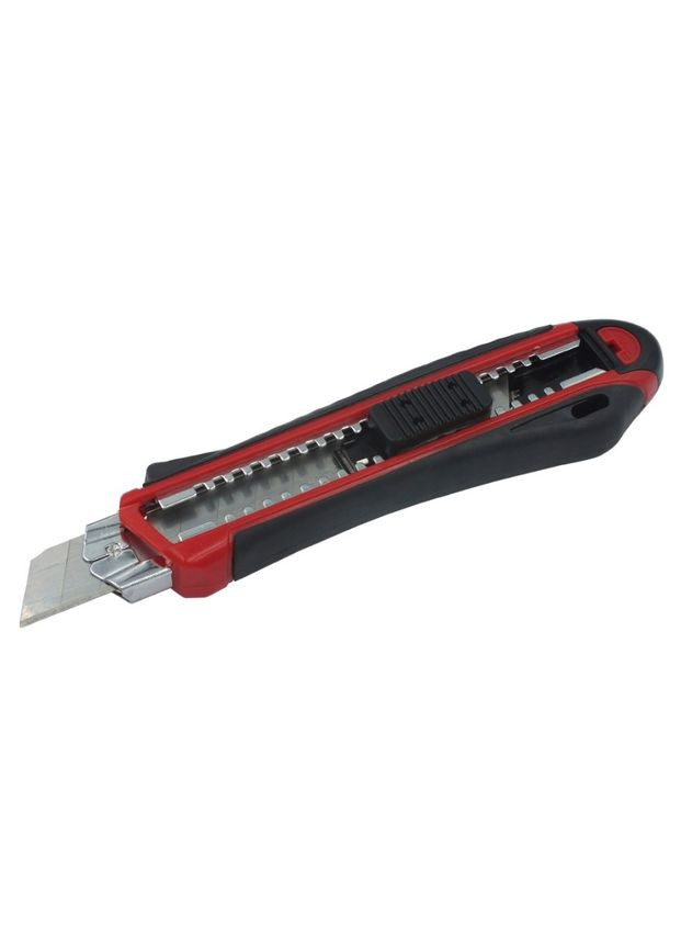 Нож универсальный, сегментное лезвие 18 мм, с автоматической заменой лезвия 88466 (23502) Haisser (292565679)
