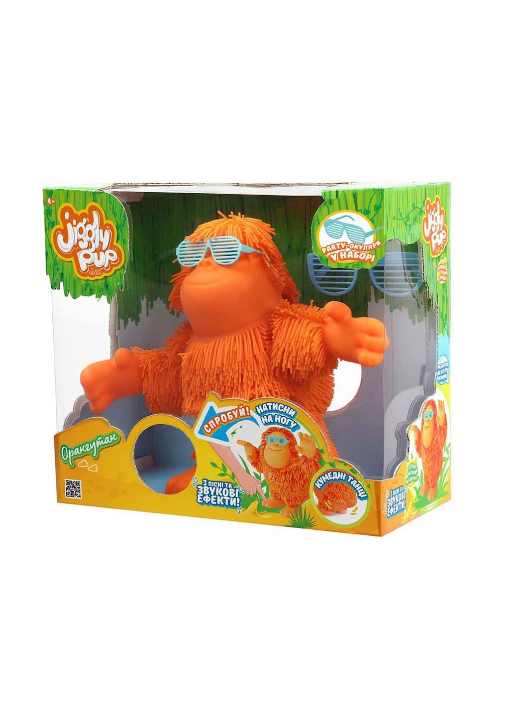 Захоплююча іграшка інтерактивна Орангутанг 26 см Jiggly Pup (278263350)
