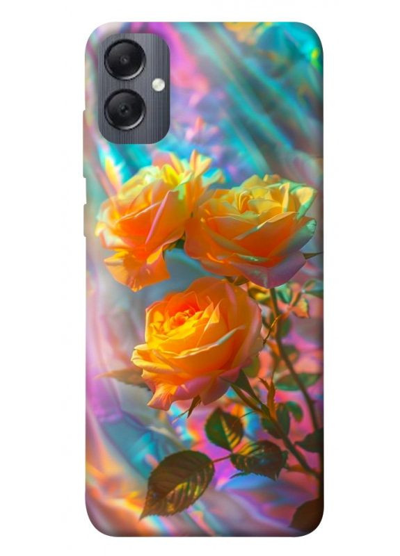 Чохол з принтом для Samsung Galaxy A05 / для самсунг галаксі А05 Golden rose No Brand (334296843)