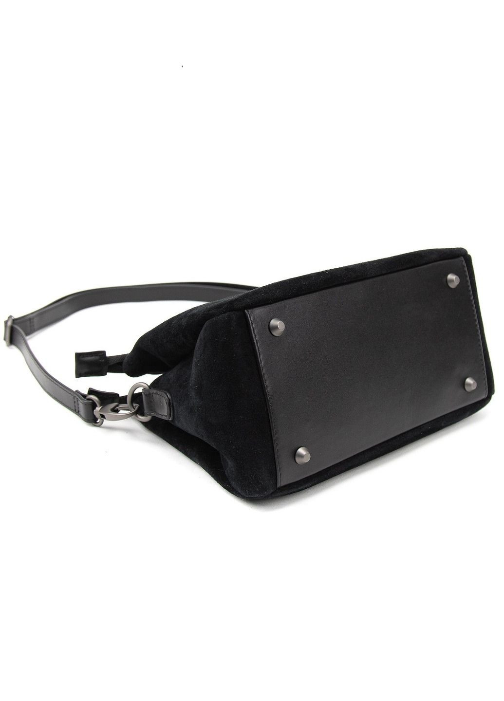 Сумка жіноча кросбоді через плече на три відділи з натуральної замші RoyalBag CH-011A-Y (331532783)