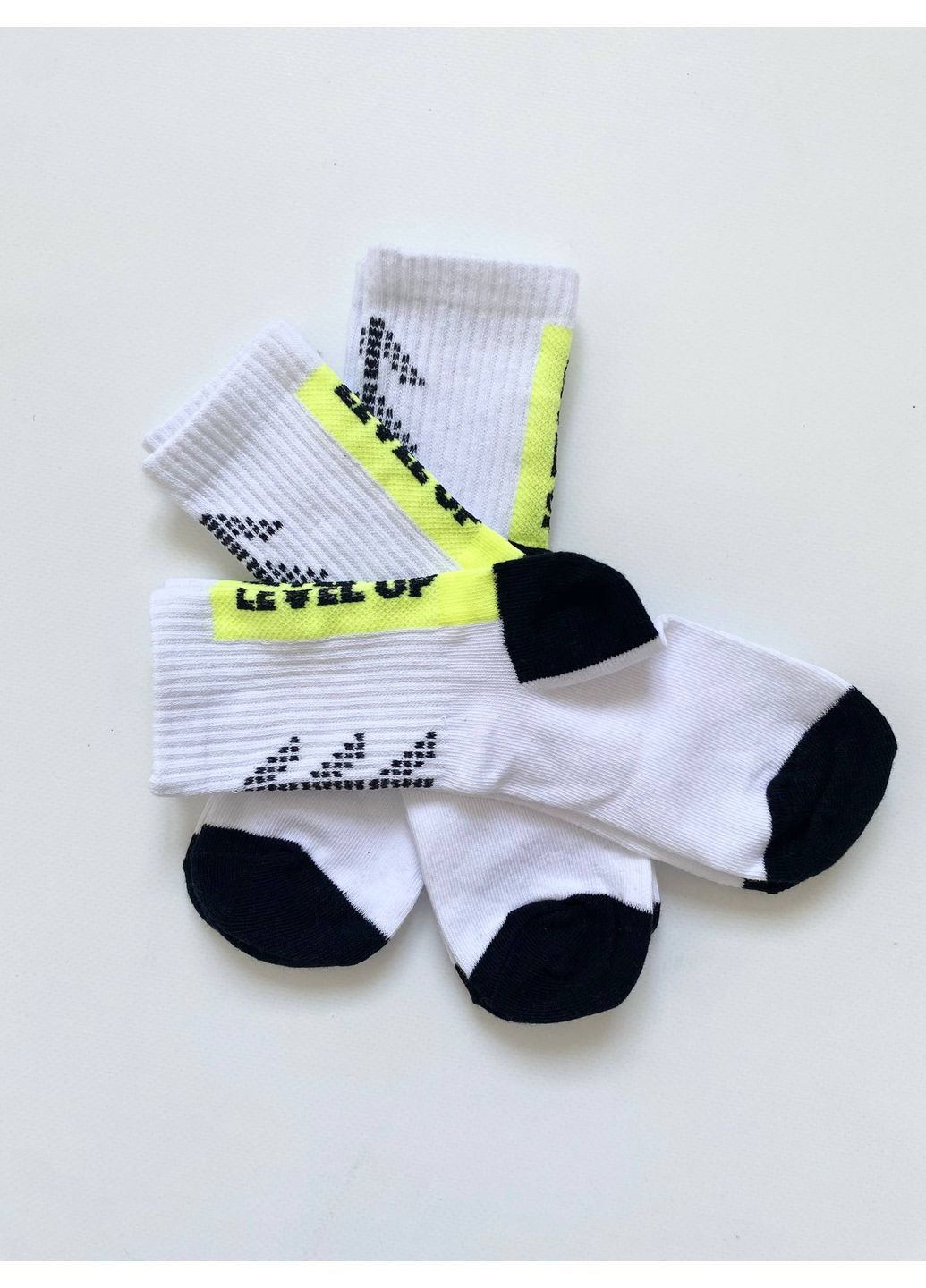 Белые носки для мальчика 3шт. Primark (365839920)