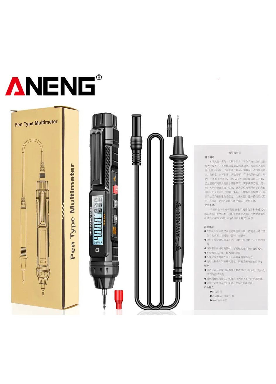 Компактний багатофункціональний цифровий мультиметр перо A3005 на 4000 відліків з NCV Aneng (303401435)