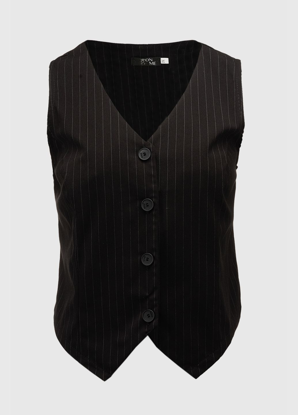 Жилет с узором женский 2417-K Черно-белый shop (2000990693228) On me (315978107)