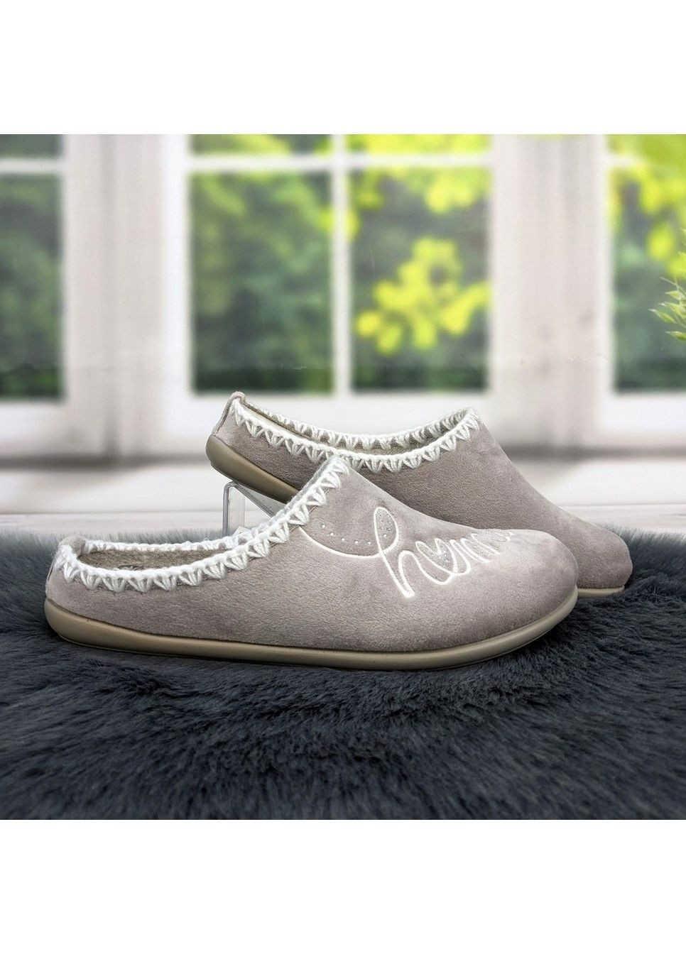 Тапочки домашні жіночі велюрові Inblu (311216629)