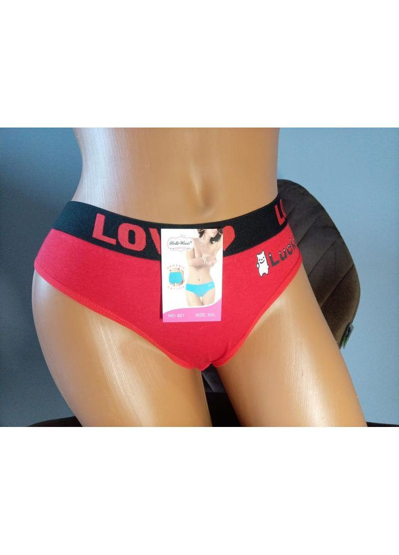 Труси жіночі котонові з широкою резинкою набір 4 шт. Belle Weeir (372704016)