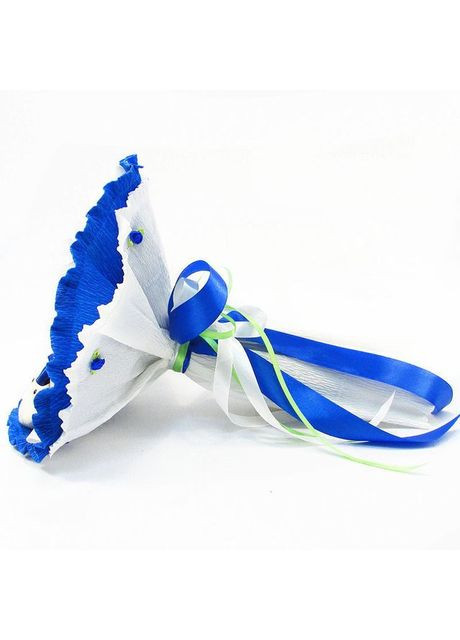 Букет із м'яких іграшок 5 ведмедиків Синій подарунок для дівчаток на свято плюшеві іграшки Igratoria (368758024)