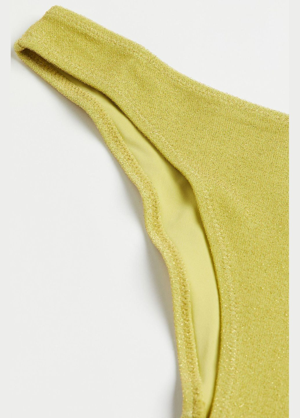 Светло-желтые купальные трусики-плавки,бледно-желтый, H&M