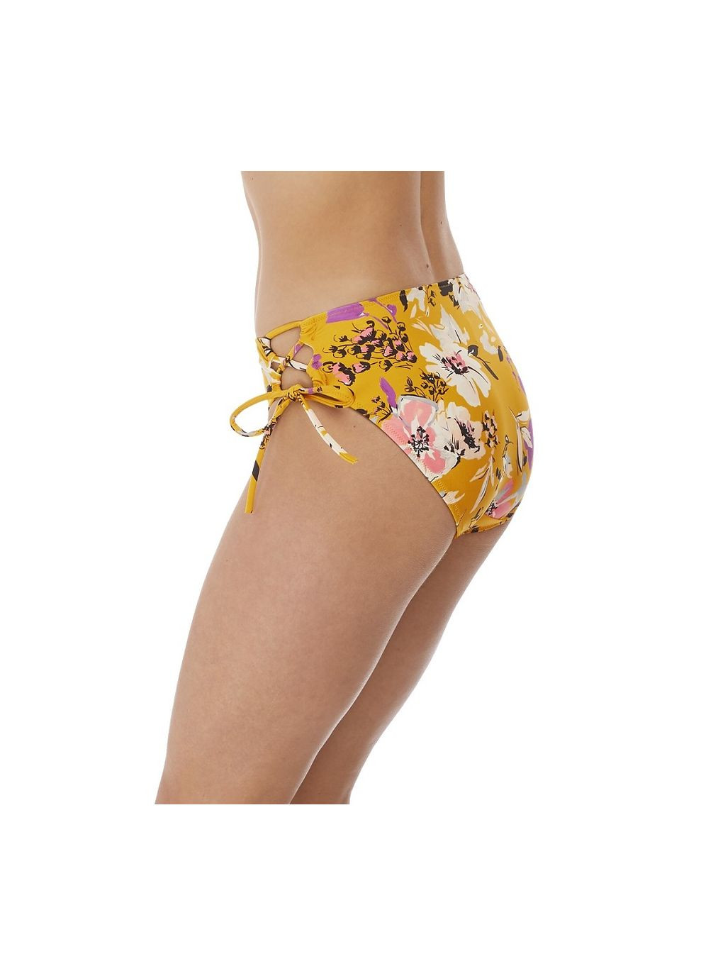 Горчичный летний купальник раздельный 6950-6955. раздельный, балконет Fantasie Florida Keys