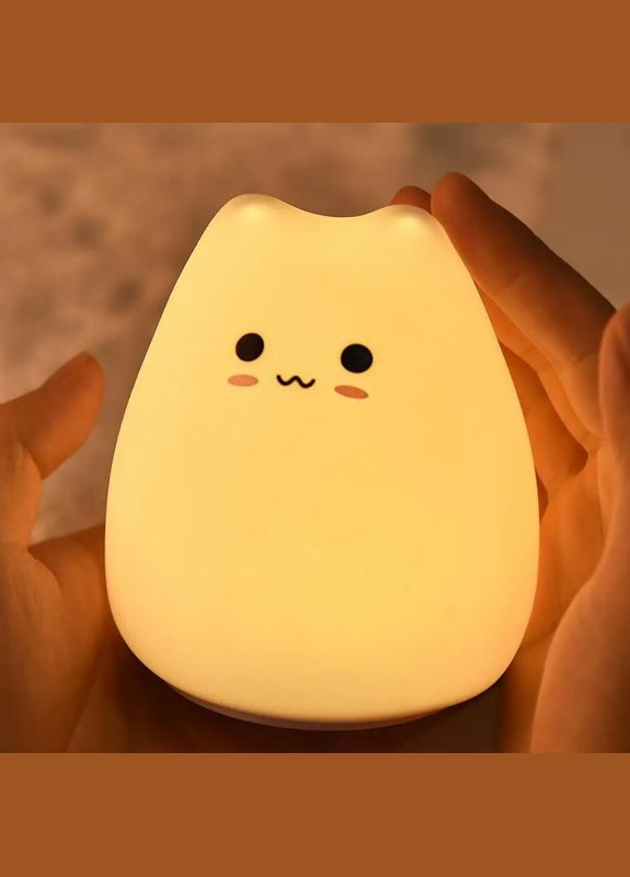 Силиконовый ночник котик ljc124 No Brand (300524455)
