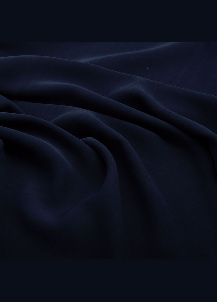 Тканина костюмна креп темно-синя Barbie (275869353)