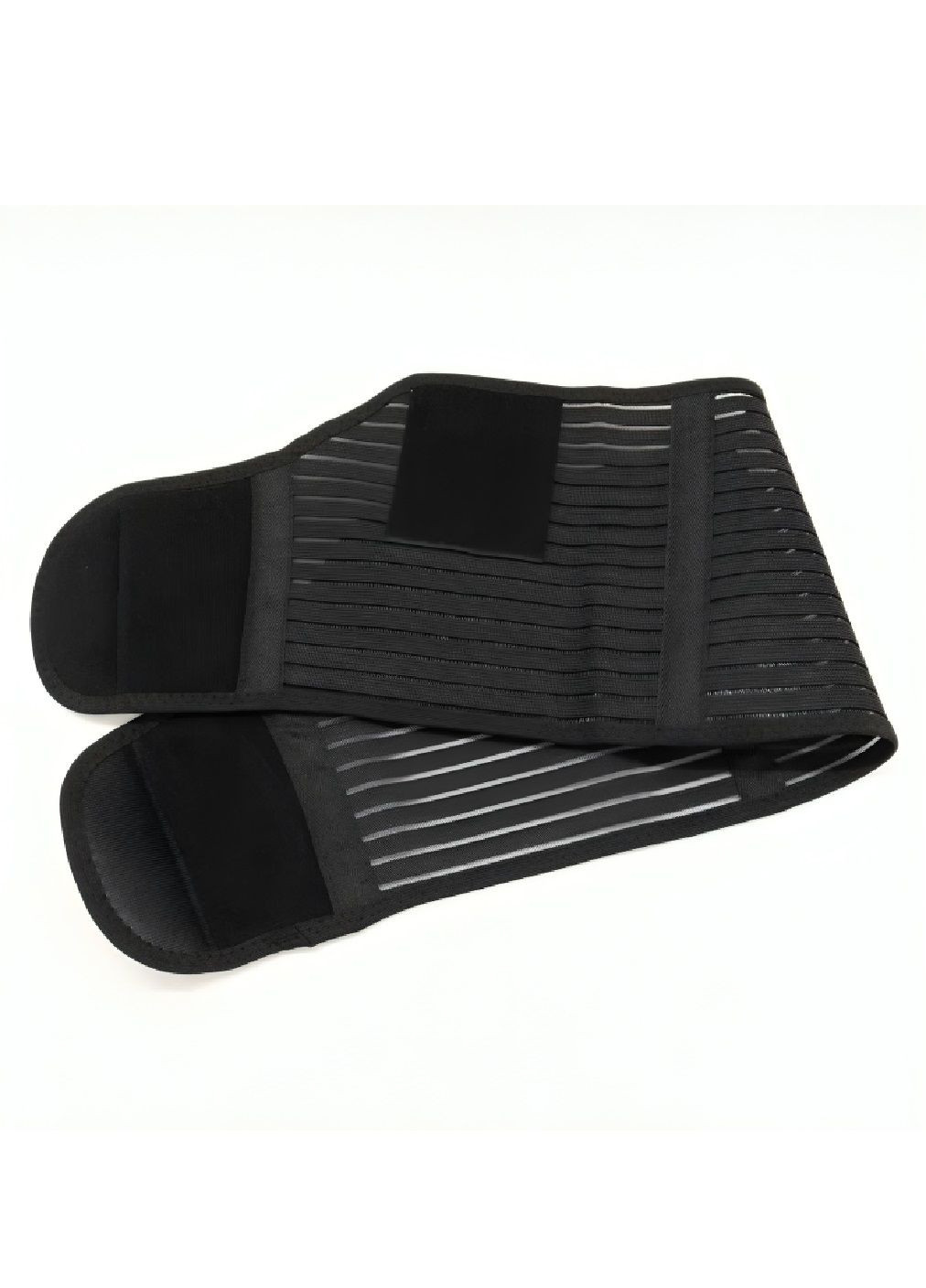 Допологовий післяпологовий пояс бандаж на липучках для вагітних еластичний матеріал 80-110 см (480199-Prob) Чорний L Unbranded (331663114)