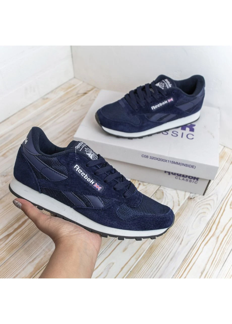 Синій всесезонні reebok classic blue сині Vakko