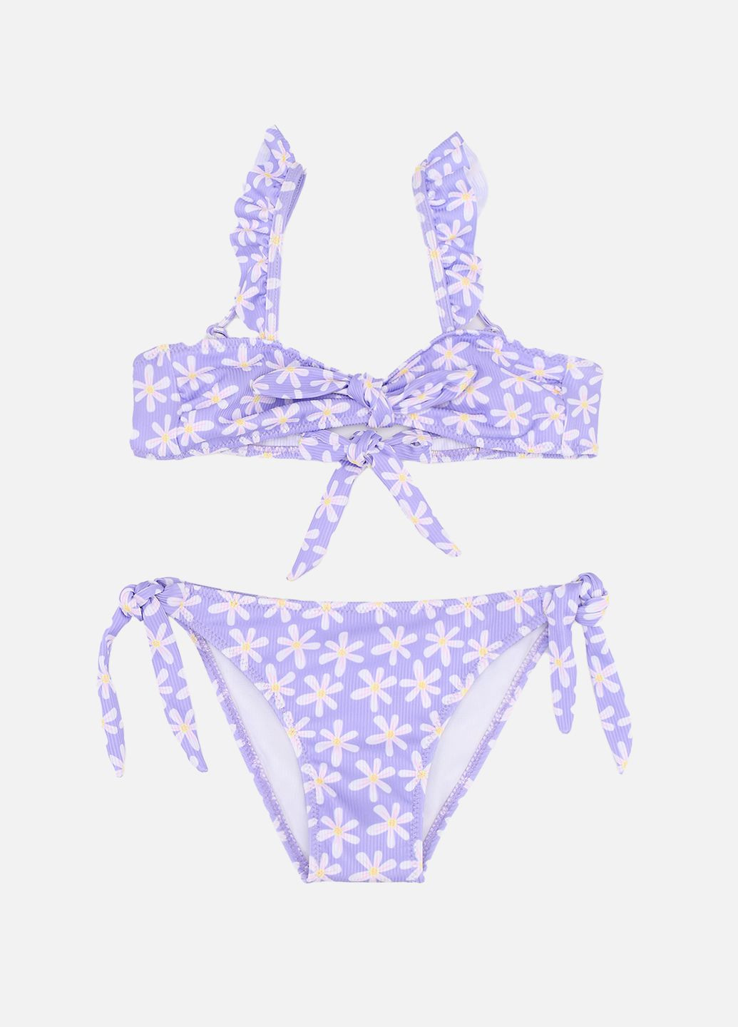 Сиреневый летний купальник для девочки цвет сиреневый cb-00276610 No Brand