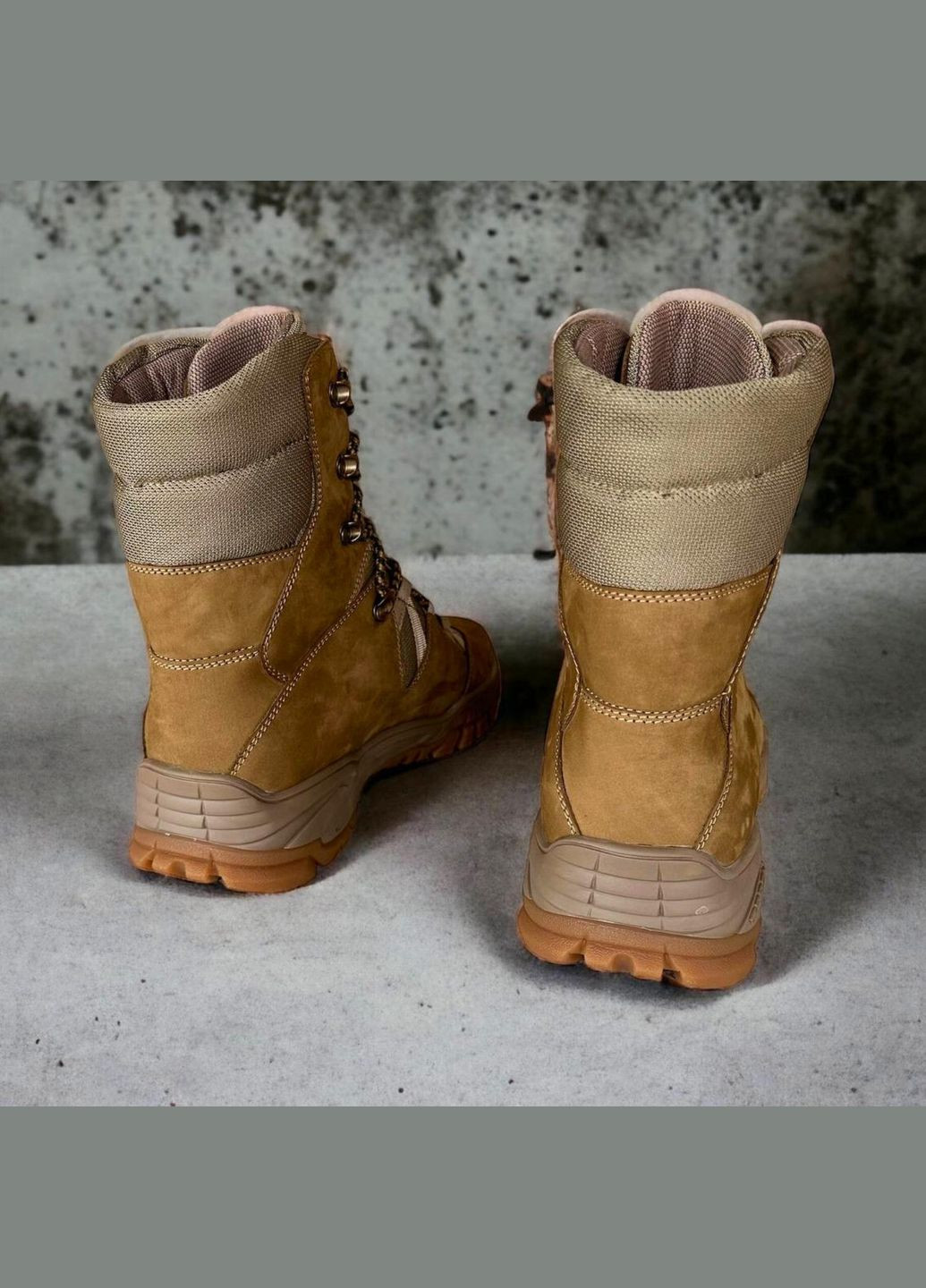 Чоловічі Тактичні Демісезонні Берці. 36-49р Койот. 100% Натуральна шкіра! DSDM-1018 No Brand (301148057)