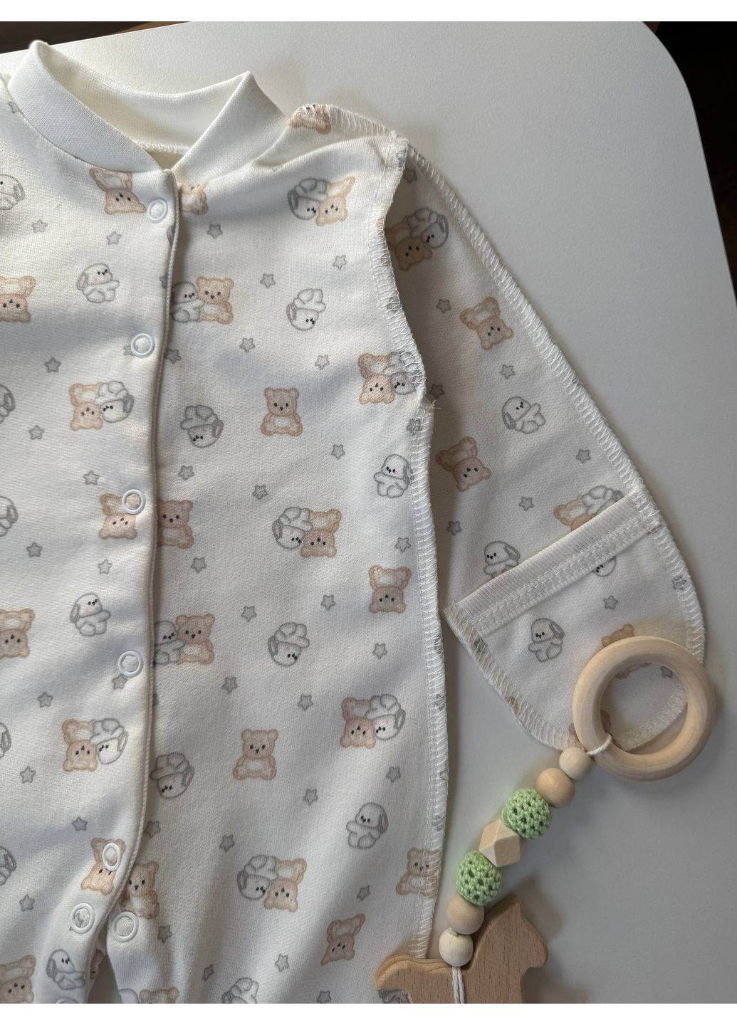 Человечек для новорожденного футер No Brand (366871200)